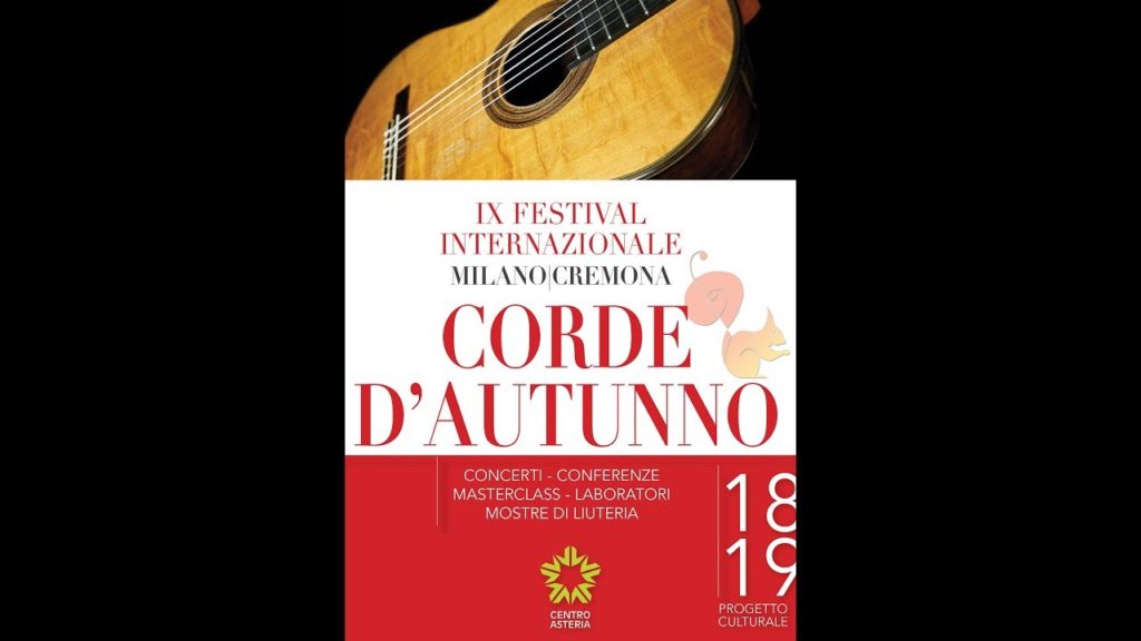 Festival Corde d'autunno 2018 - Milano